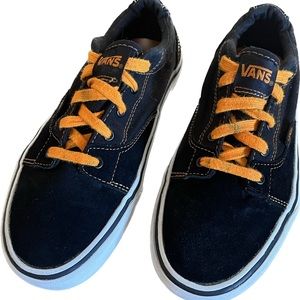 Halloween vans lace up Youth size 4 #halloween